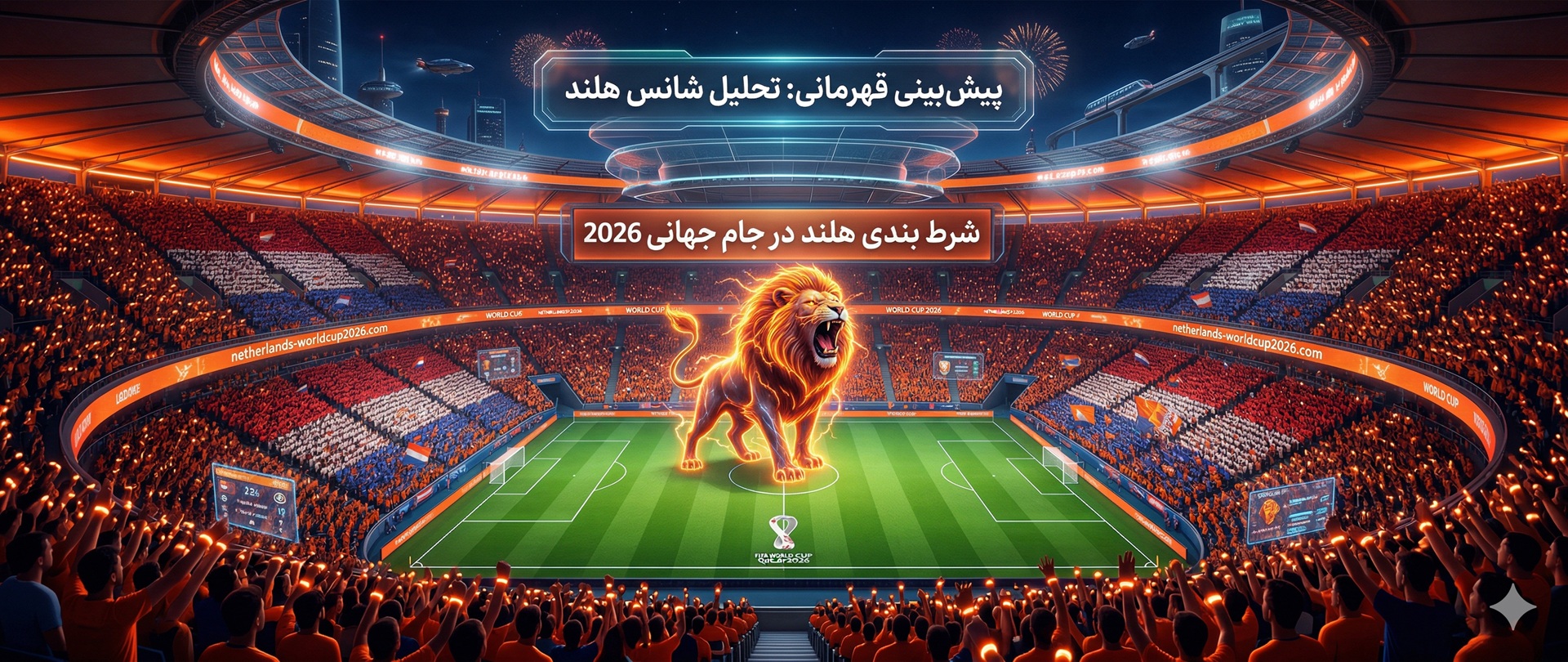 شرط بندی هلند در جام جهانی 2026